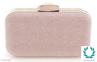 Women's Glitter Floral Clutch